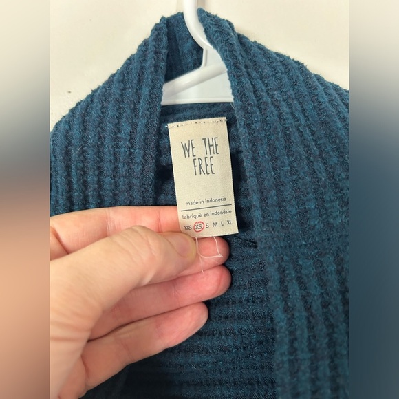 We The Free People Kitty Thermal Tunic Top - Picture 8 of 8